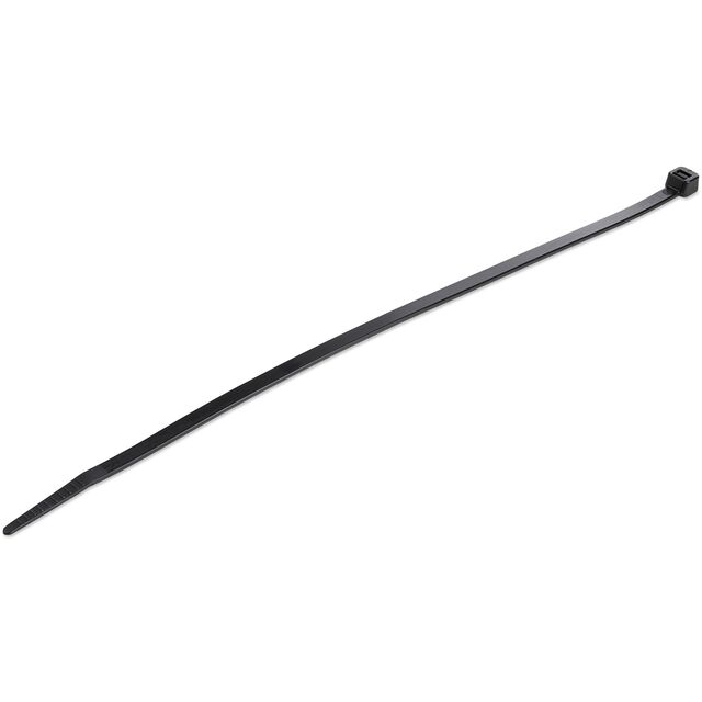 CBL TIE LCK BLK 50LB 9.80" 100PK