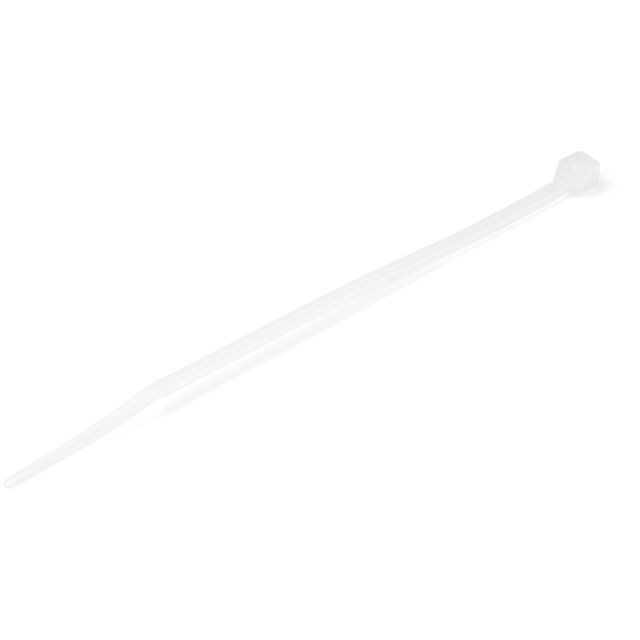CBL TIE LCK WHT 18LB 3.90" 100PK