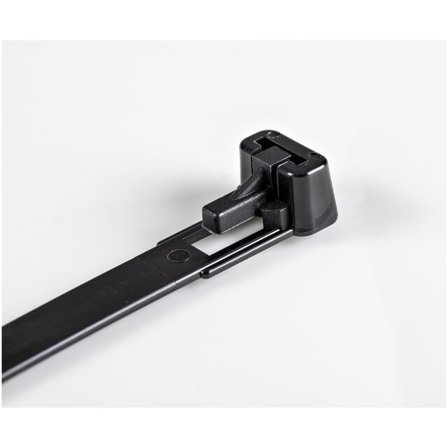 CBL TIE LOCKING BLACK 49LB 6'