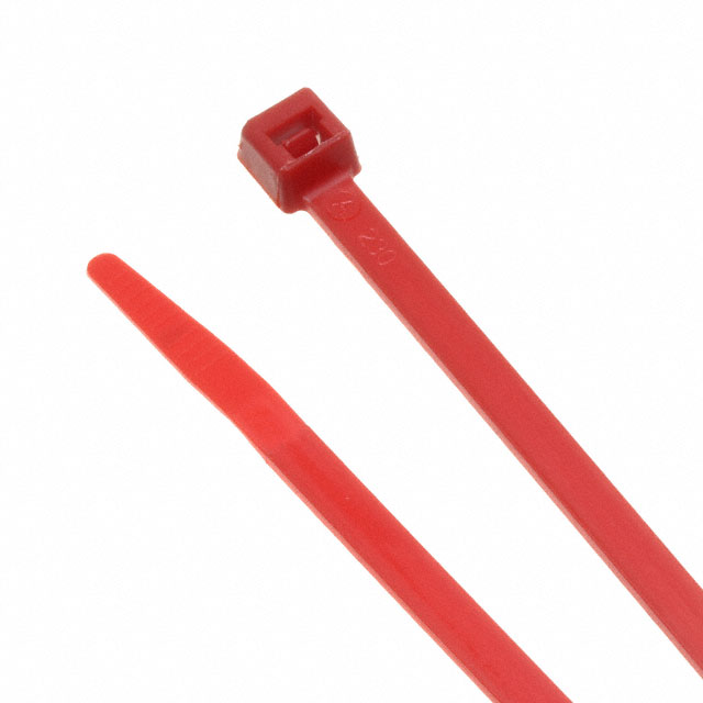 CBL TIE LOCKING RED 18LB 4.12"