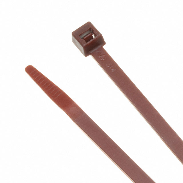 CBL TIE LOCKING BROWN 50LB 7.56"