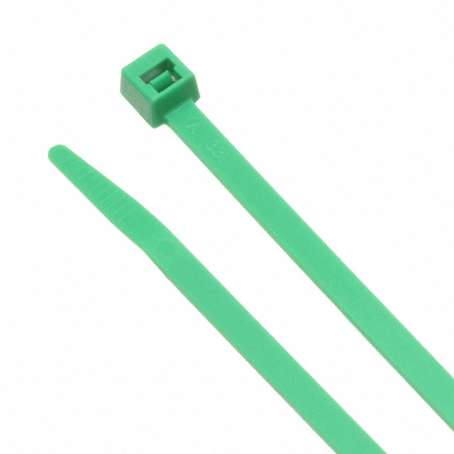 CBL TIE LOCKING GREEN 50LB 7.56"