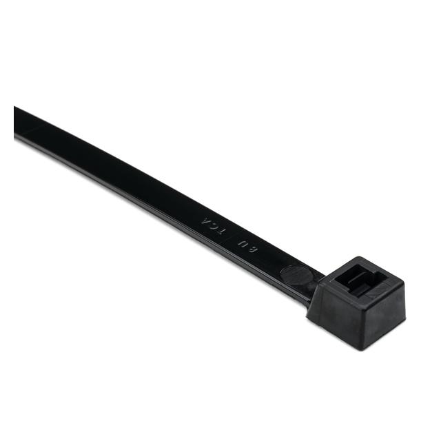 CBL TIE LOCKING BLK 175LB 1.280'