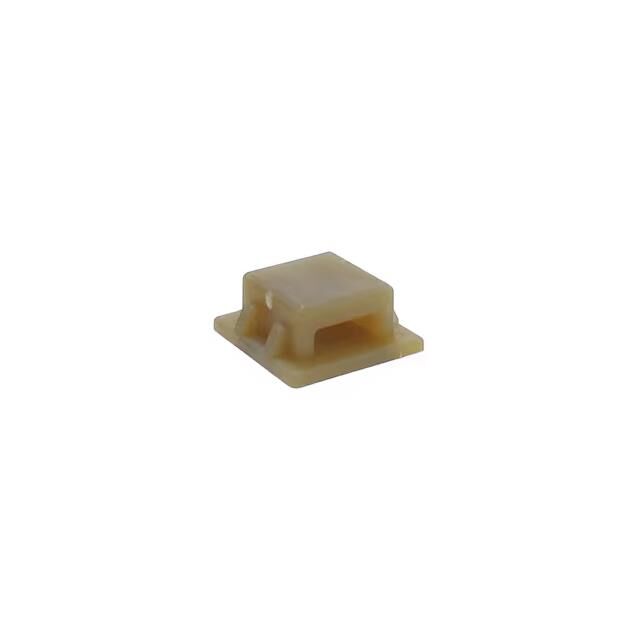 CABLE TIE HLDR DUAL ADH BROWN
