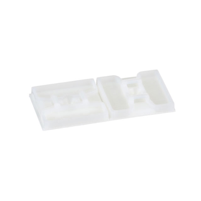 CABLE TIE HLDR DUAL ADHESIVE WHT