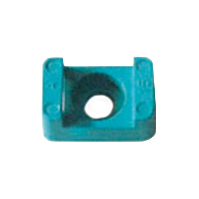 CABLE TIE HLDR DL SCREW 1/4 TEAL