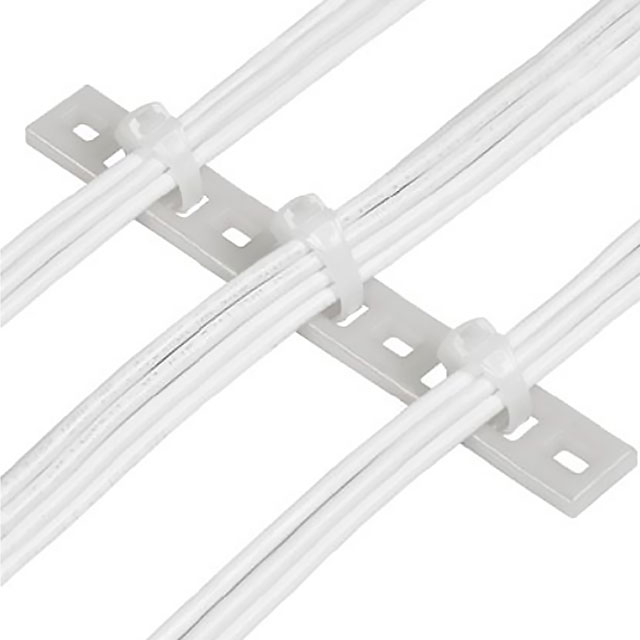 CABLE TIE HLDR SNGL SCREW #6 NAT