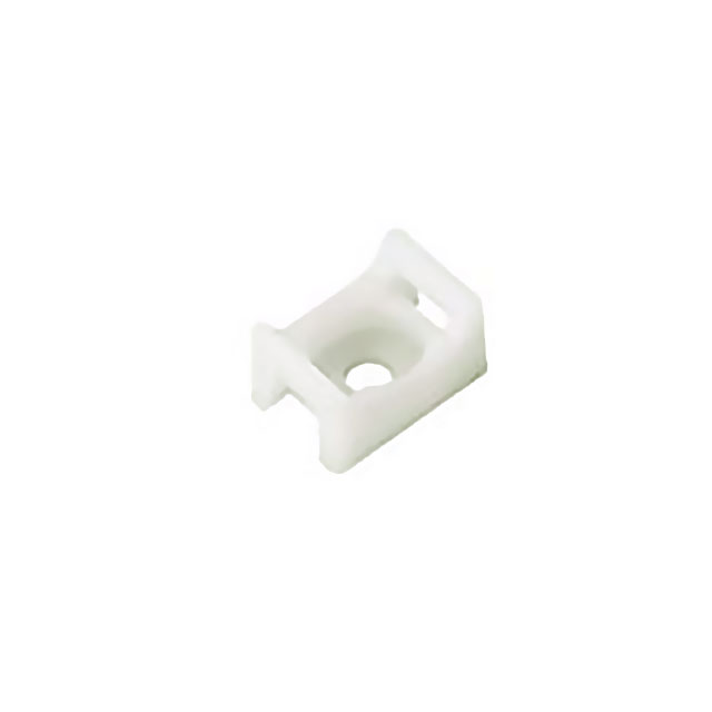 CABLE TIE HLDR SGL PUSH WING MNT