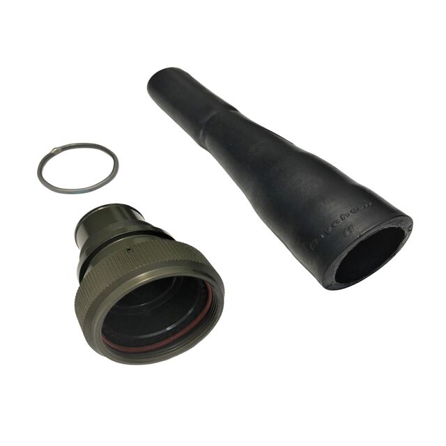 HEATSHRINK BOOT SZ63 BLACK/RED