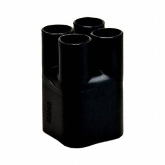 HEATSHRINK BOOT BREAKOUT 4:1 BLK