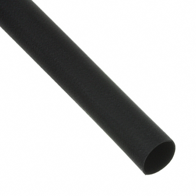 HEATSHRK BLK 1/4X2" 50=50PC