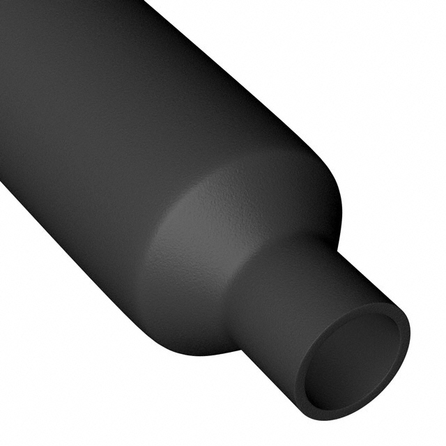 HEATSHRINK POLY Q2Z 5"X50FT BLK
