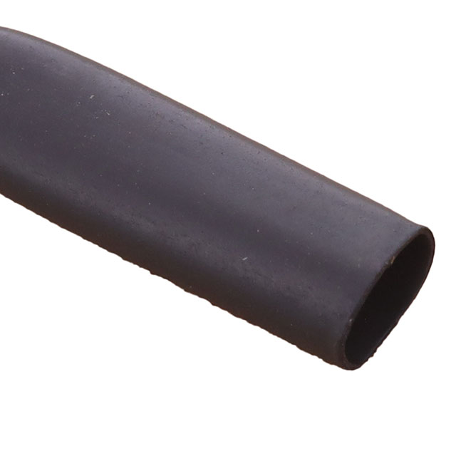 HEATSHRINK FLUOR 1/2" BLK 5'