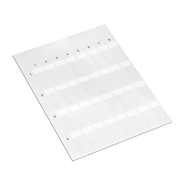 SELF-LAMINATING LABELS; WHITE