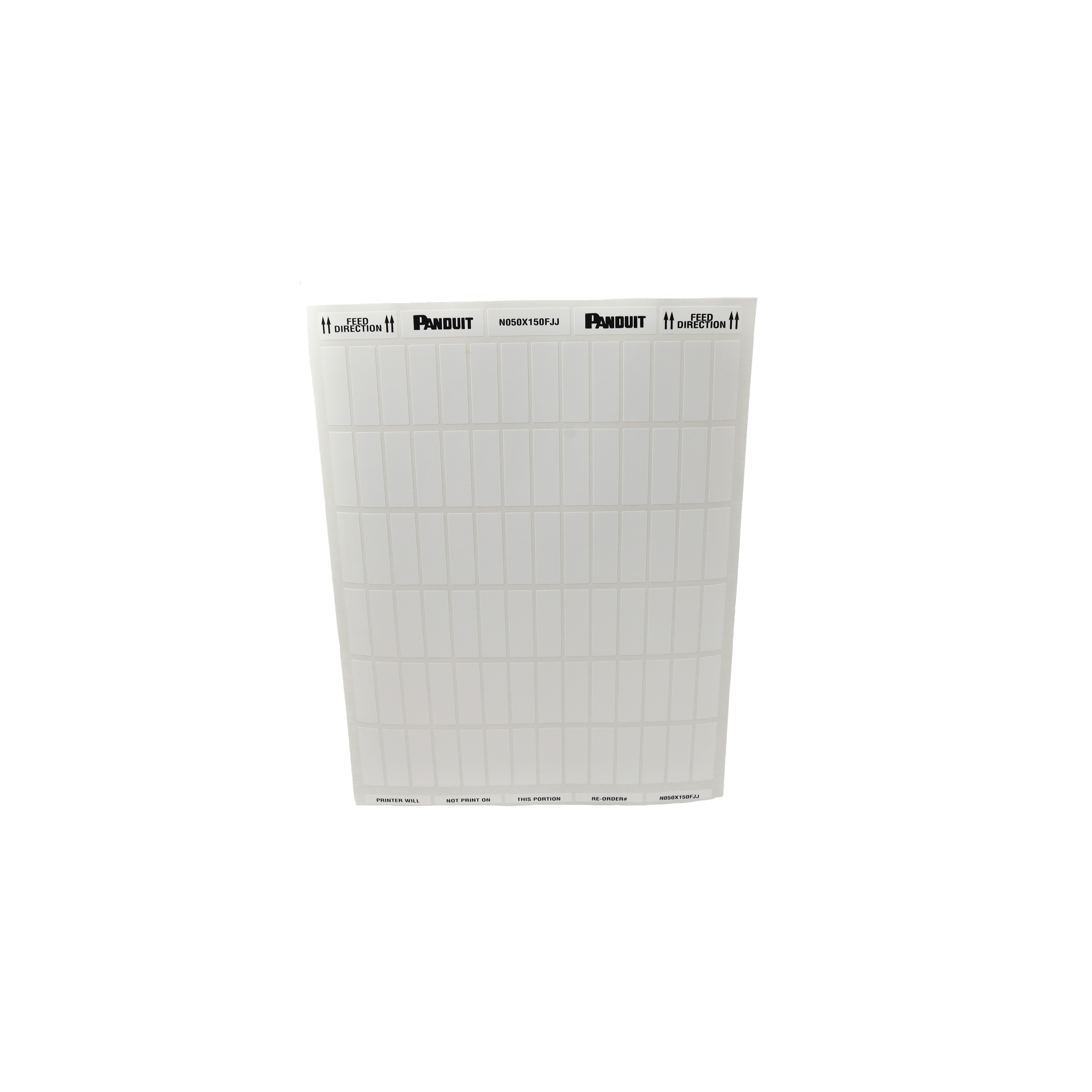 LABEL STANDARD 0.50" X 1.50" WHT