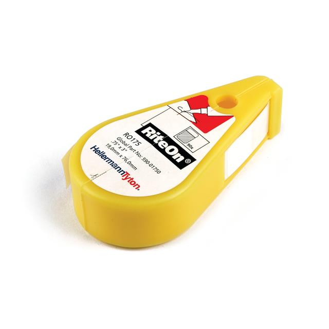 LABEL SELF LAMINATING WHITE