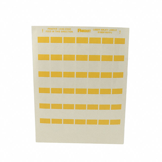 LABEL SELF LAMINATING ORG 42/SHT