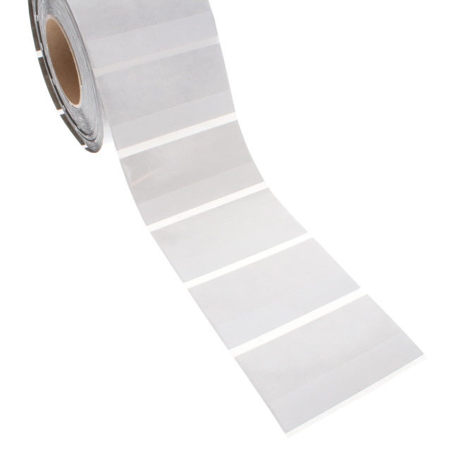LABL SLF-LAM 2X2.25" WHT 2500/RL