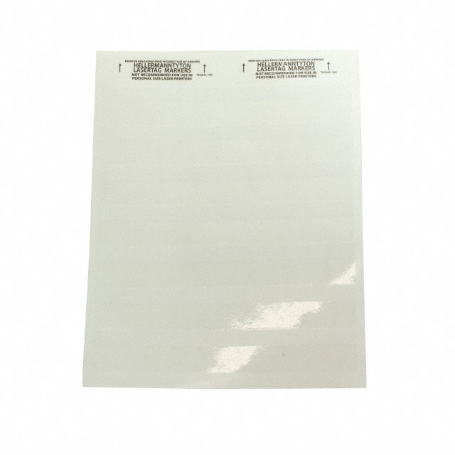 LABEL SELF LAMINATING WHITE