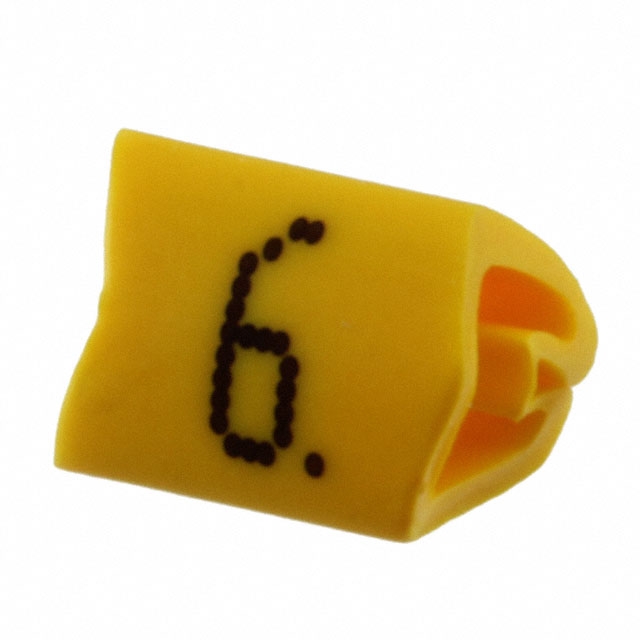 WIRE MARKER SLIP-ON YELLOW