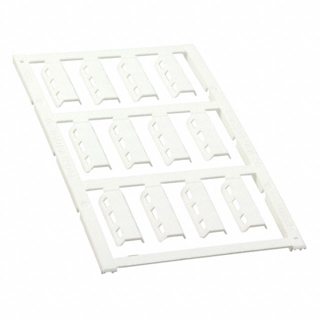 WIRE MARKER TIE 24X10MM WHT 12EA