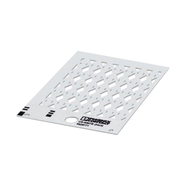 WIRE MARKER WHITE CARD UNLABEL