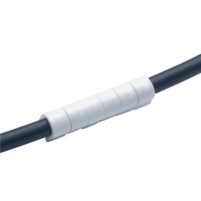 WIRE MARKER CLIP-ON WHITE