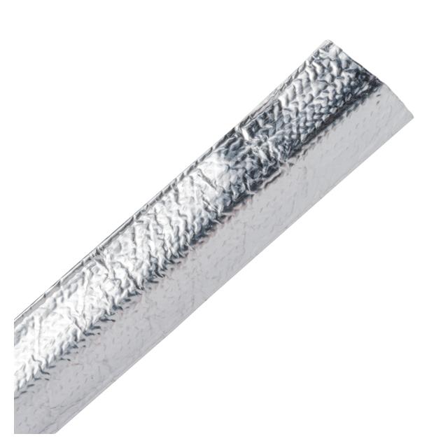 SLEEVING 0.437" ID 100' SILVER