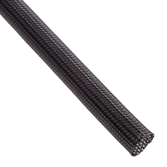 SLEEVING 0.75" ID PET 50' BLACK