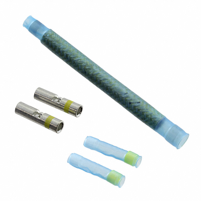 SLDR SLEEVE WIRE-WIRE 0.236" BLU