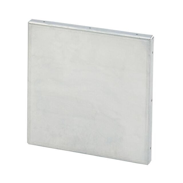 CLOSURE PLATE WITHOUT KNOCK-OU