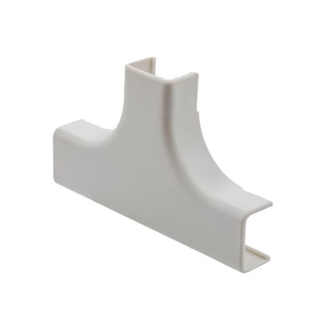 RACEWAY TEE FITTING, 14X21MM WHI