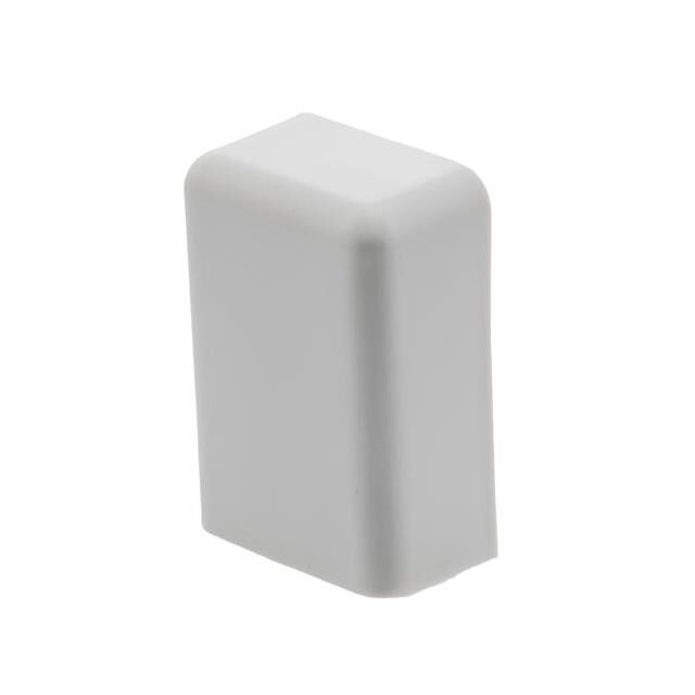 RACEWAY END CAP, 20X35MM WHITE