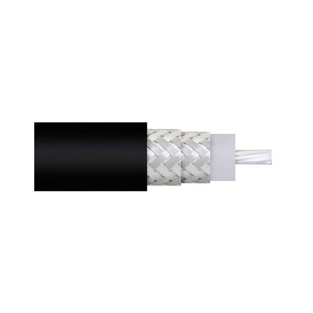 CBL COAX BLK PVC JACKET 1=1'