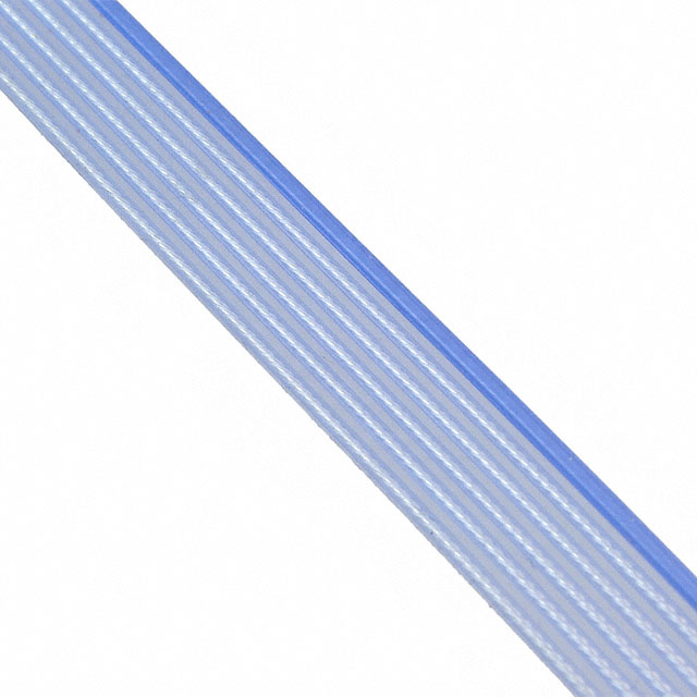 CBL RIBN 6COND 0.05 BLUE FEET