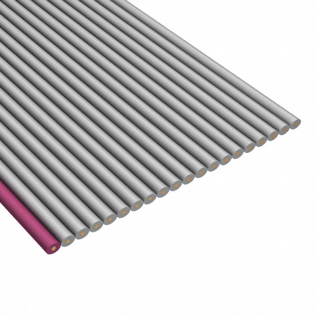 CBL RIBN 20COND 0.05 GRAY 5'