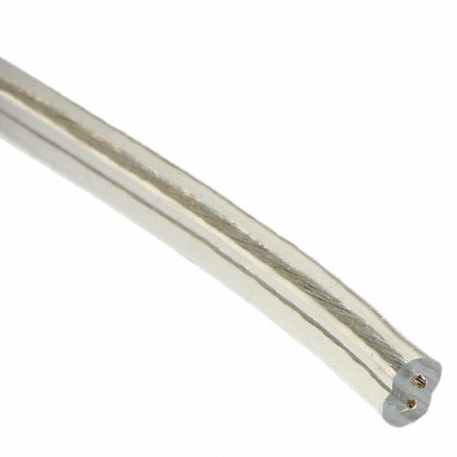 CBL RIBN 2COND FLAT CLEAR 1000'