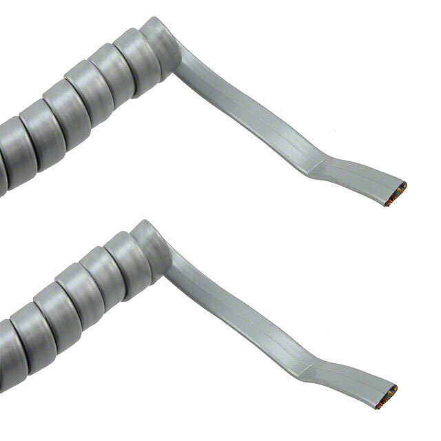 CABLE MOD COIL 8COND SLVR 14'