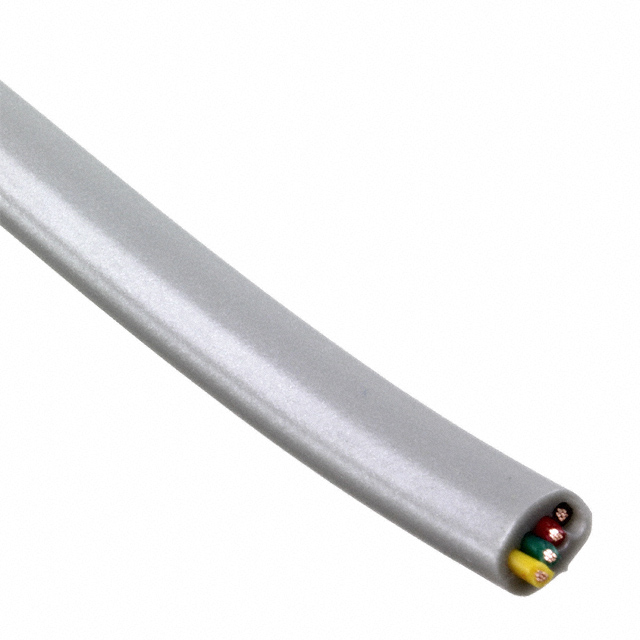 CABLE MOD FLAT 4COND SLVR 1000'