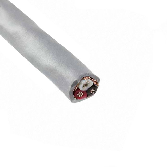 CABLE 3COND 22AWG SLATE SHLD