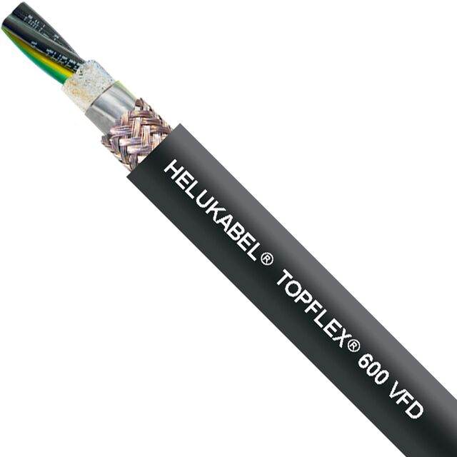 TOPFLEX 600 VFD BLACK 4C FOOT