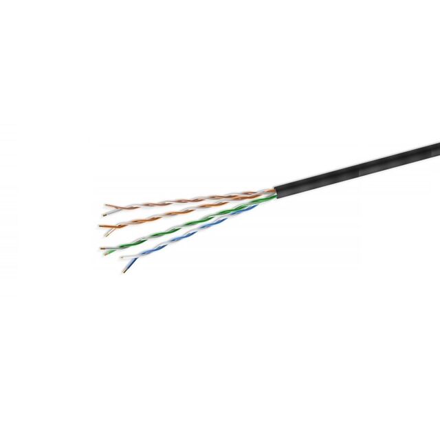 CAT5E 24G UTP CMX OUTDR SLD 1K'