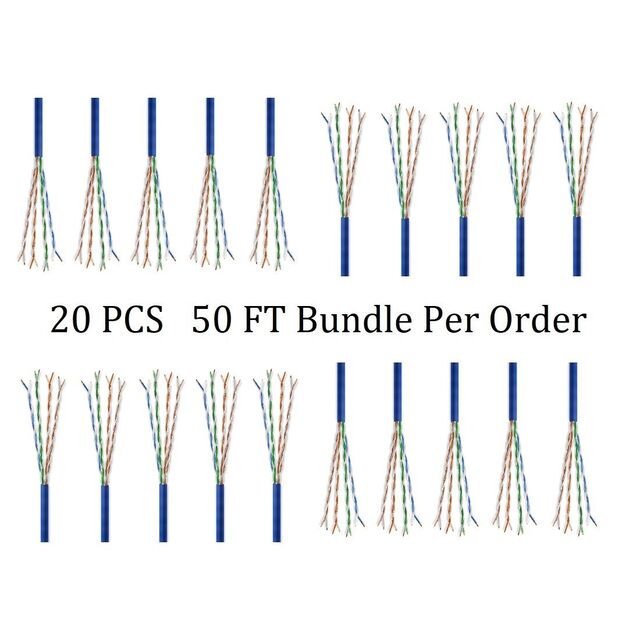 CAT6A SLIM 28G UTP CM STRD 50 FT