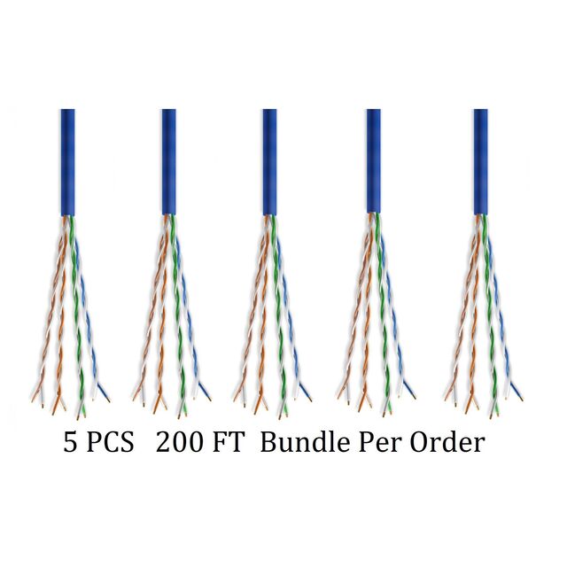 CAT6 SLIM 28G UTP CM STRD 200 FT