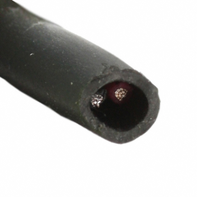 CABLE 2COND 24AWG BLK SHLD 100'