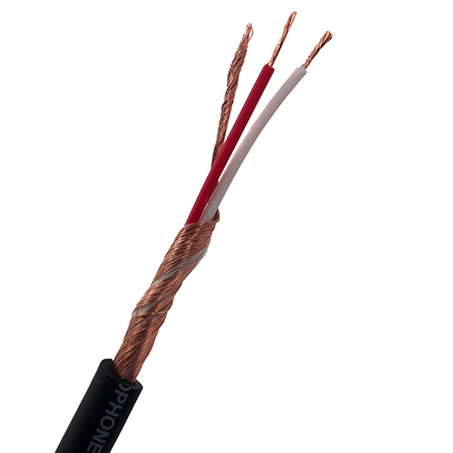 CABLE 2COND 24AWG BLK SHLD 500'