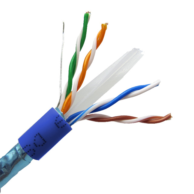 CABLE CAT6 8COND 24AWG BLU 1000'