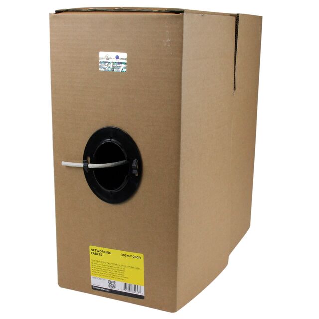 GRAY CMP CAT6 BULK CABLE