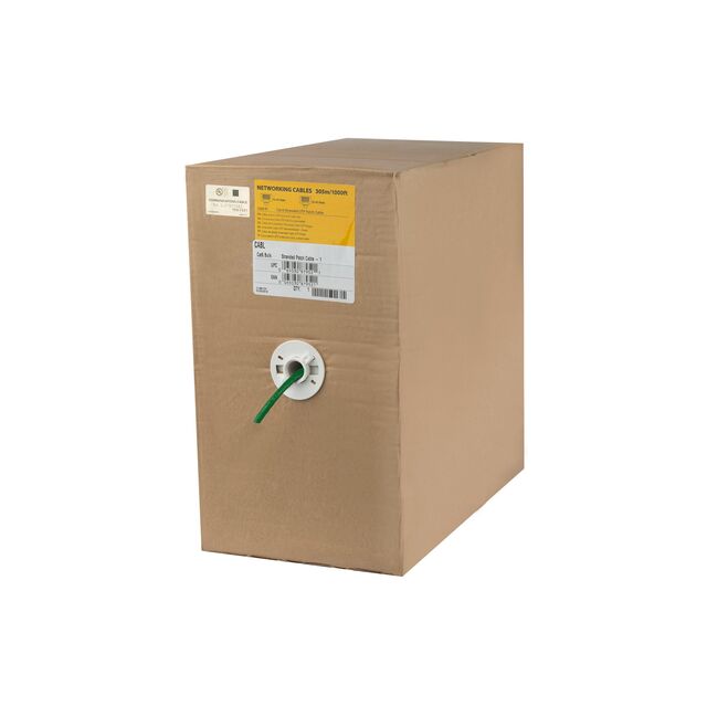 1000FT BULK CAT6 CABLE GREEN