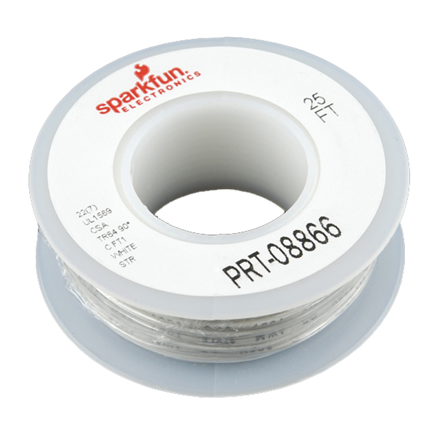 HOOK-UP 22AWG WHITE 25'